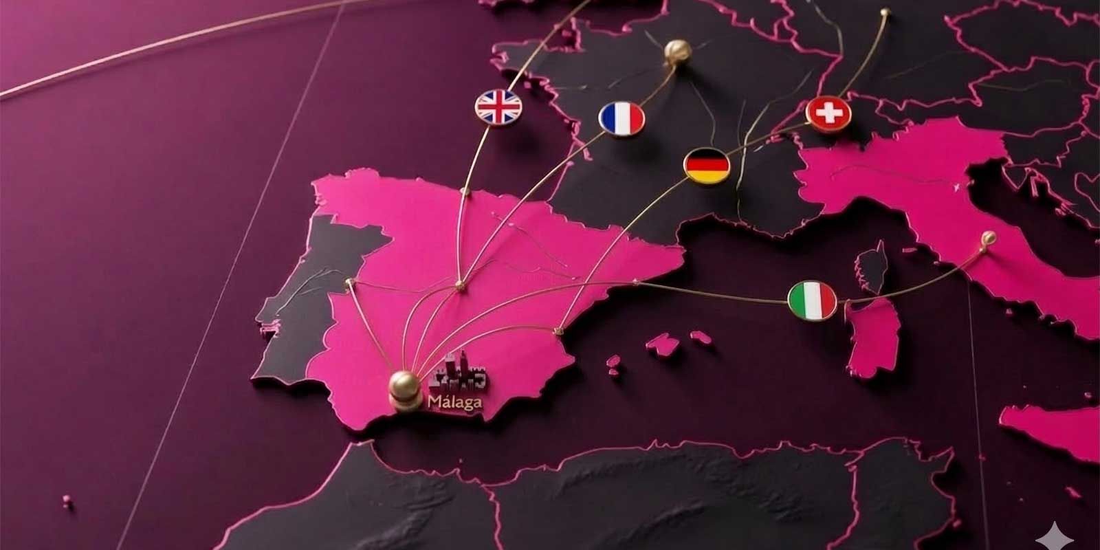 La presencia internacional es uno de los elementos que explica el dinamismo del mercado inmobiliario de la Costa del Sol.